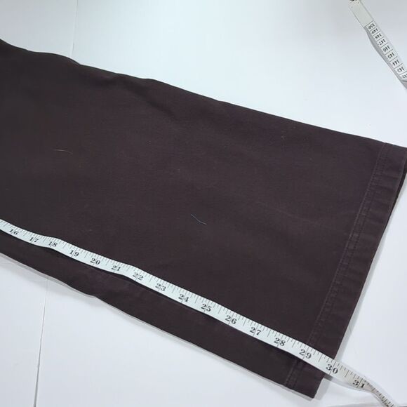 St. John Pants Womens 10 Brown Straight Leg 30" - Picture 10 of 10
